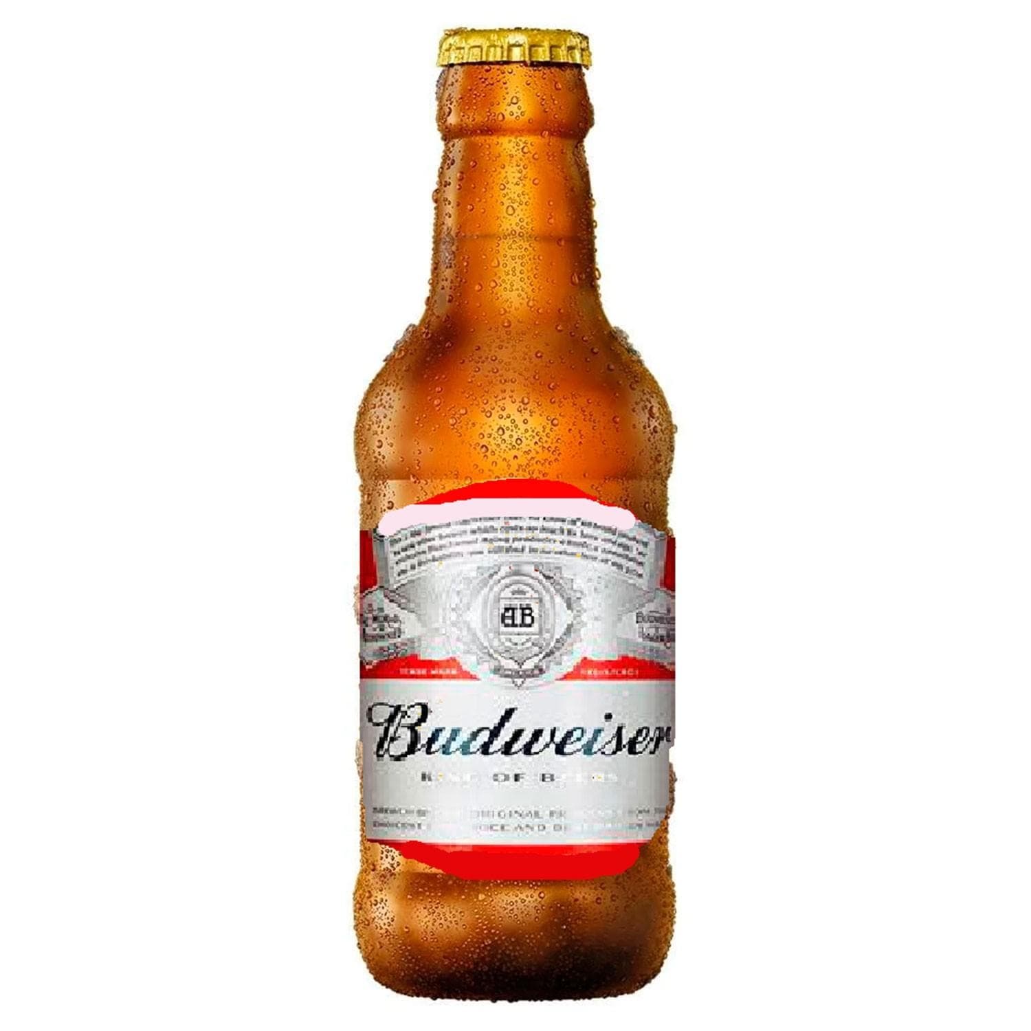 Budweiser 300ml casco cracudinha vazio
